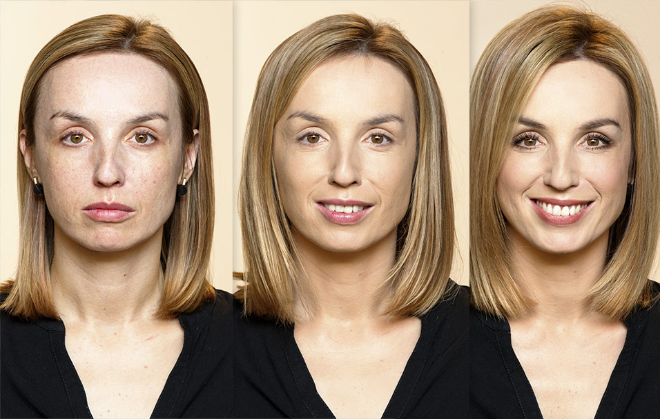 Ivanina transformacija Dermablend fluid puderom